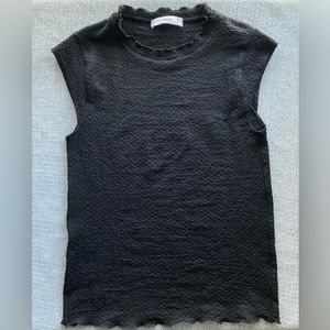 Mango High Neck Tank Top